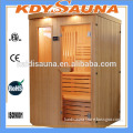 Sauna Rooms Type and 3 People Capacity Luxury Finland Wood Sauna Steam Room